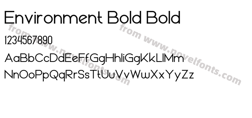 Environment Bold BoldPreview