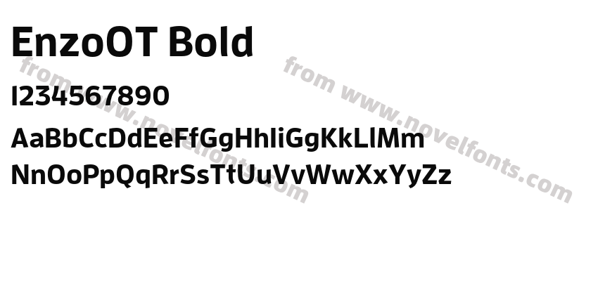 EnzoOT BoldPreview