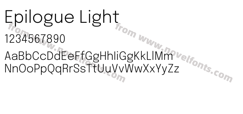 Epilogue LightPreview