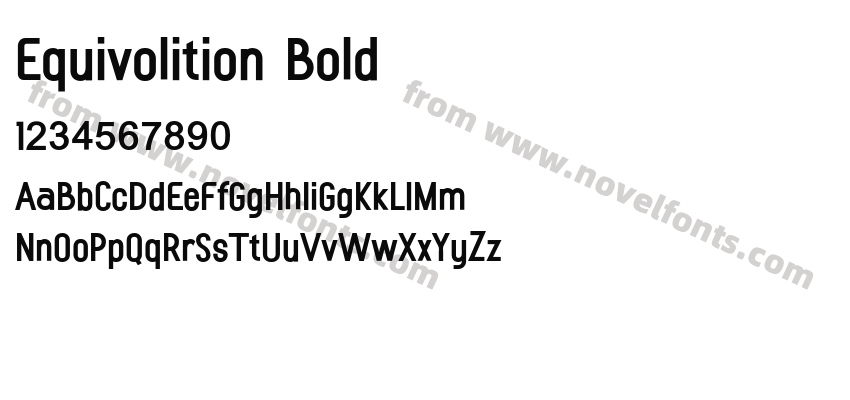 Equivolition BoldPreview
