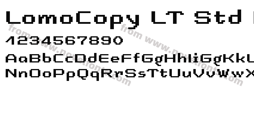 LomoCopy LT Std MediumPreview