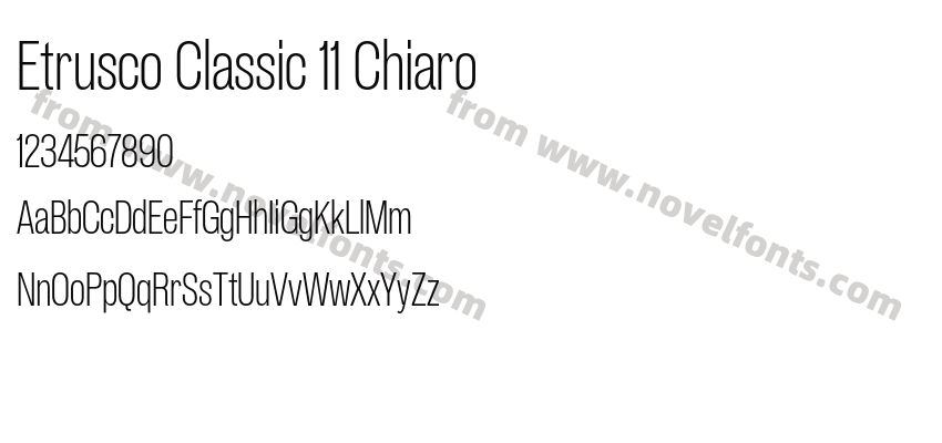 Etrusco Classic 11 ChiaroPreview