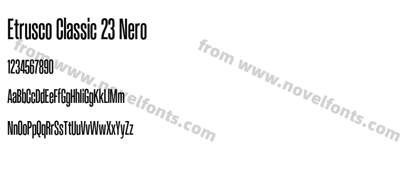 Etrusco Classic 23 NeroPreview