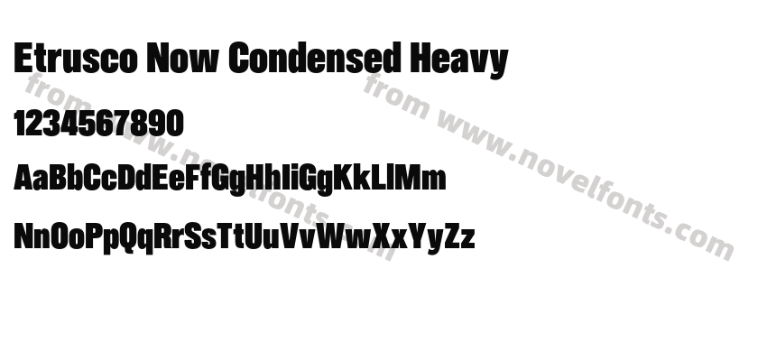 Etrusco Now Condensed HeavyPreview