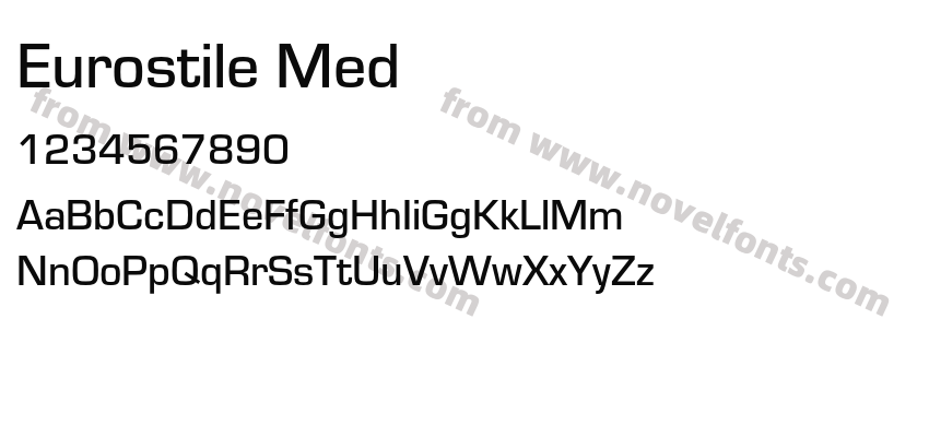 Eurostile MedPreview