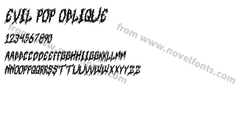 Evil Pop ObliquePreview