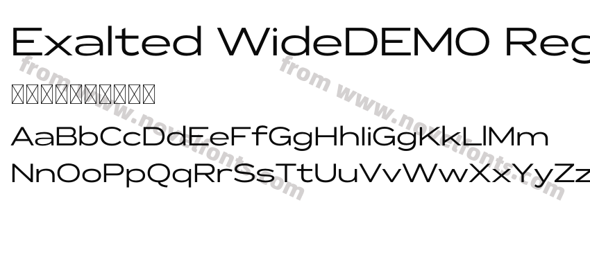 Exalted WideDEMO RegularPreview