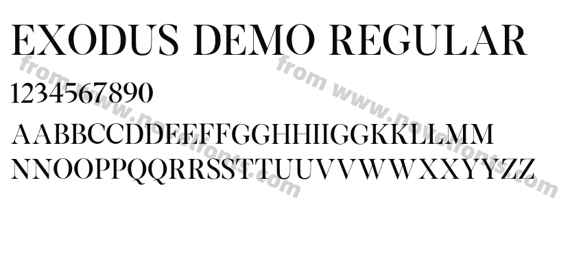 Exodus Demo RegularPreview