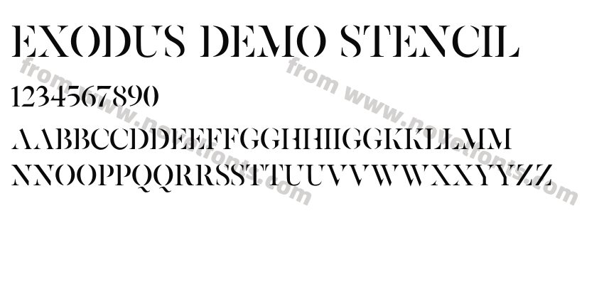 Exodus Demo StencilPreview