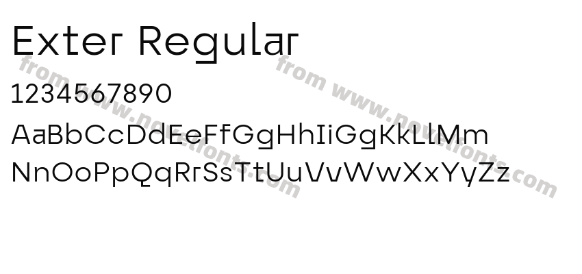 Exter RegularPreview