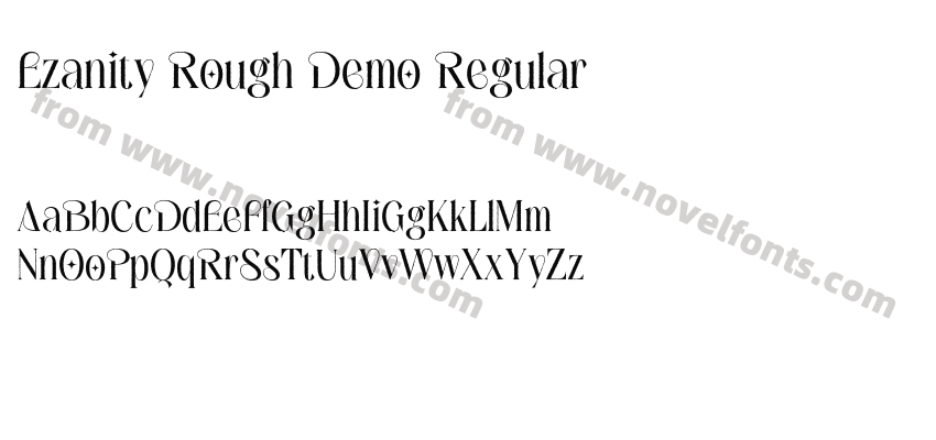 Ezanity Rough Demo RegularPreview
