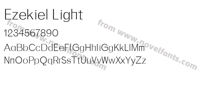 Ezekiel LightPreview