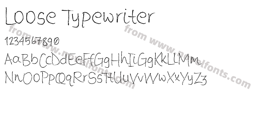 Loose TypewriterPreview