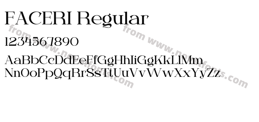 FACERI RegularPreview