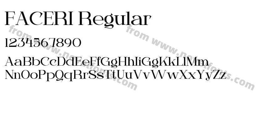 FACERI RegularPreview