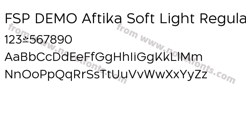 FSP DEMO Aftika Soft Light RegularPreview