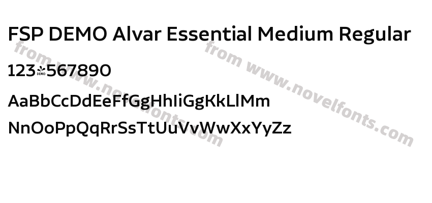 FSP DEMO Alvar Essential Medium RegularPreview