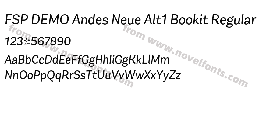 FSP DEMO Andes Neue Alt1 Bookit RegularPreview