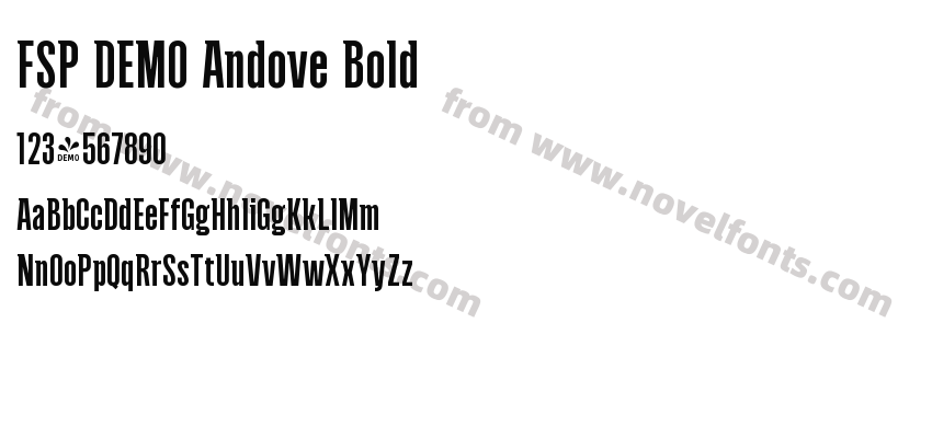 FSP DEMO Andove BoldPreview
