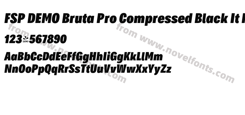 FSP DEMO Bruta Pro Compressed Black It RegularPreview