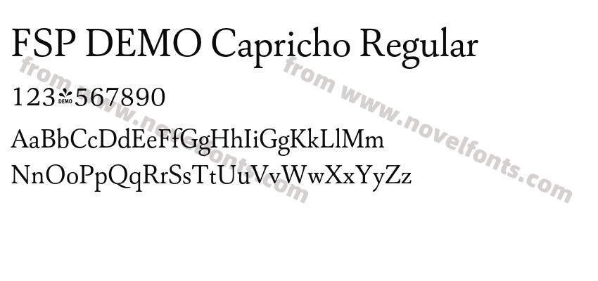 FSP DEMO Capricho RegularPreview