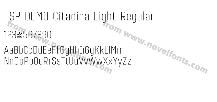 FSP DEMO Citadina Light RegularPreview