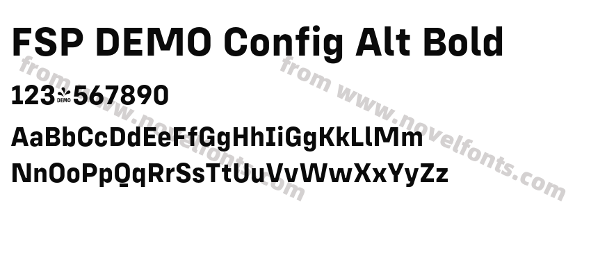 FSP DEMO Config Alt BoldPreview