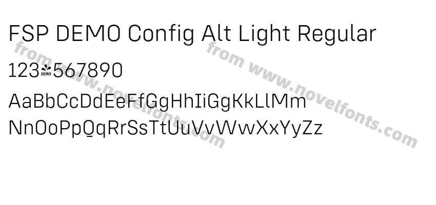 FSP DEMO Config Alt Light RegularPreview