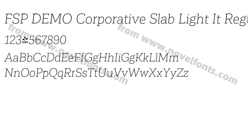 FSP DEMO Corporative Slab Light It RegularPreview