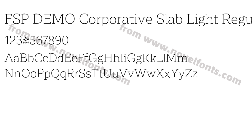 FSP DEMO Corporative Slab Light RegularPreview