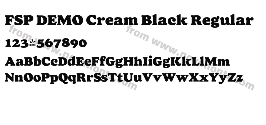 FSP DEMO Cream Black RegularPreview