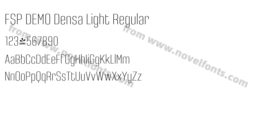 FSP DEMO Densa Light RegularPreview