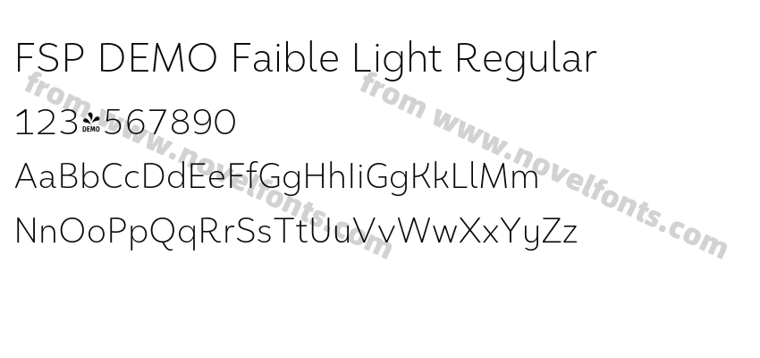 FSP DEMO Faible Light RegularPreview