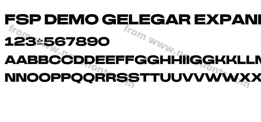 FSP DEMO Gelegar Expanded RegularPreview