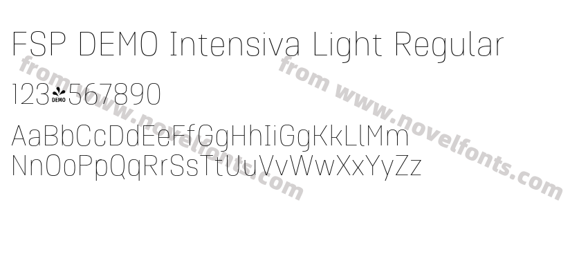 FSP DEMO Intensiva Light RegularPreview