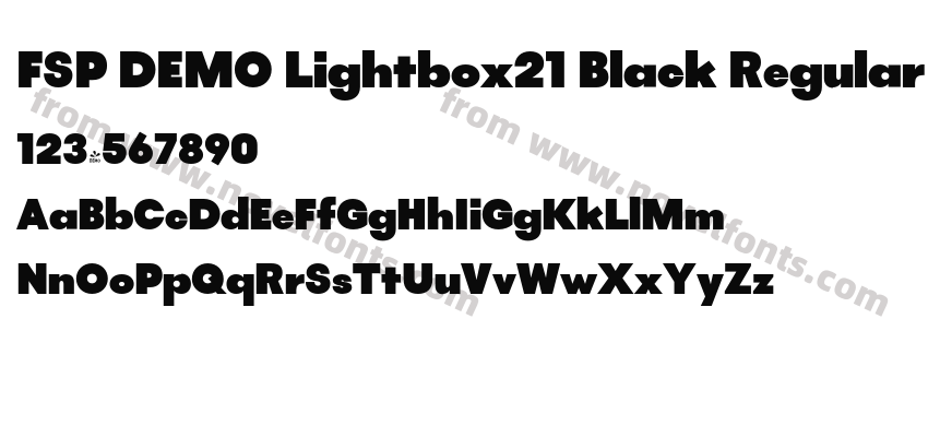 FSP DEMO Lightbox21 Black RegularPreview