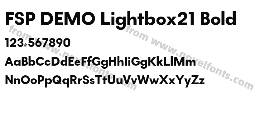 FSP DEMO Lightbox21 BoldPreview