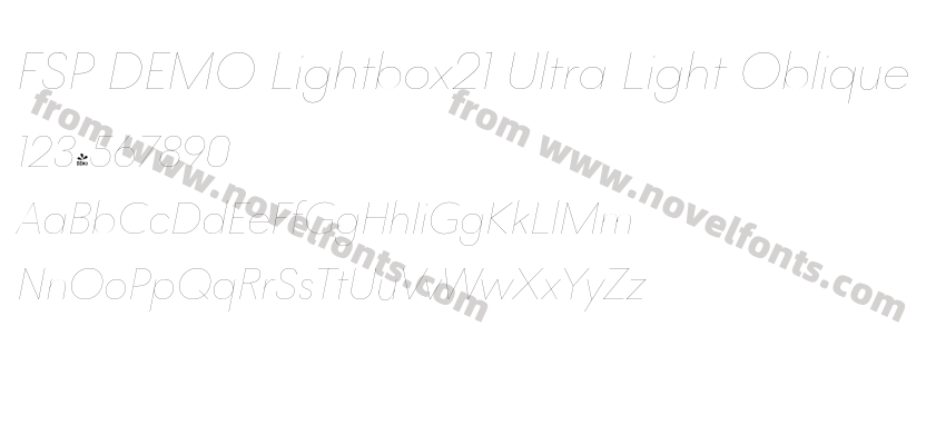FSP DEMO Lightbox21 Ultra Light ObliquePreview