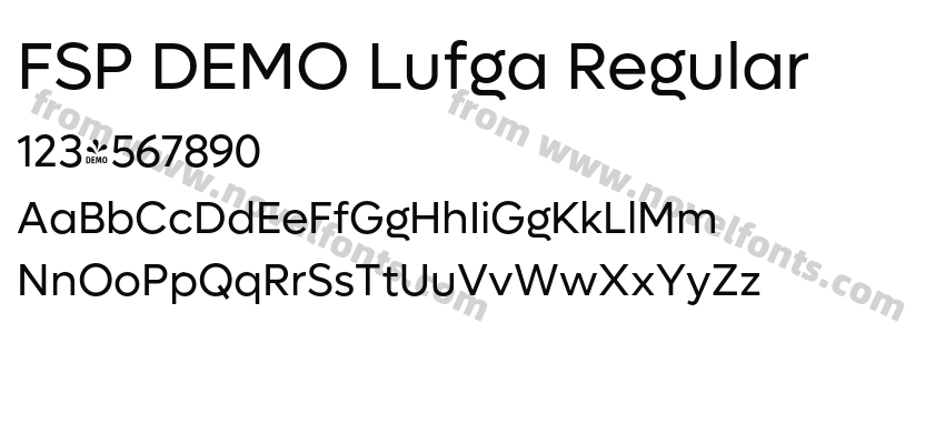 FSP DEMO Lufga RegularPreview