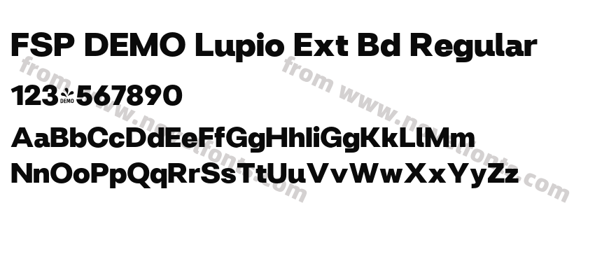 FSP DEMO Lupio Ext Bd RegularPreview