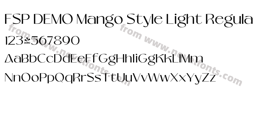 FSP DEMO Mango Style Light RegularPreview
