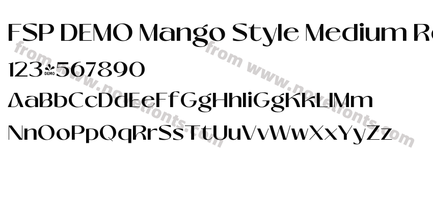 FSP DEMO Mango Style Medium RegularPreview