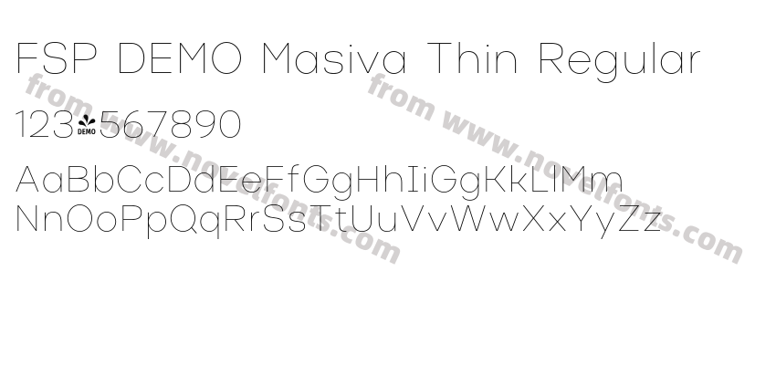 FSP DEMO Masiva Thin RegularPreview