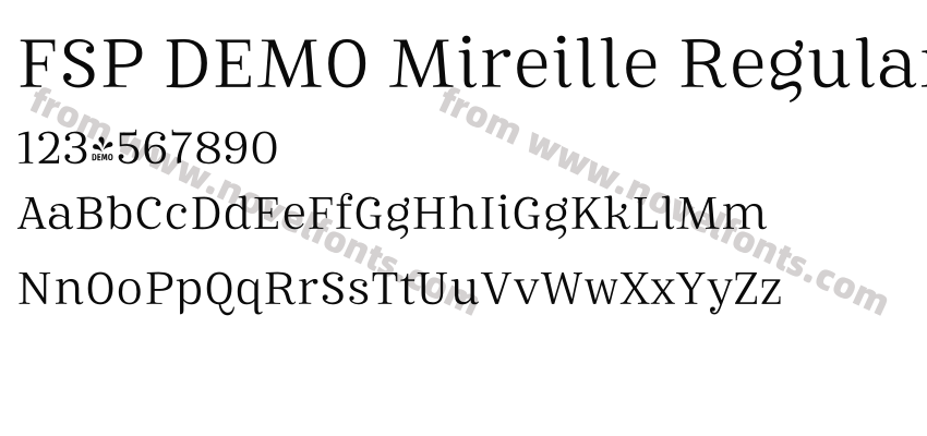 FSP DEMO Mireille RegularPreview