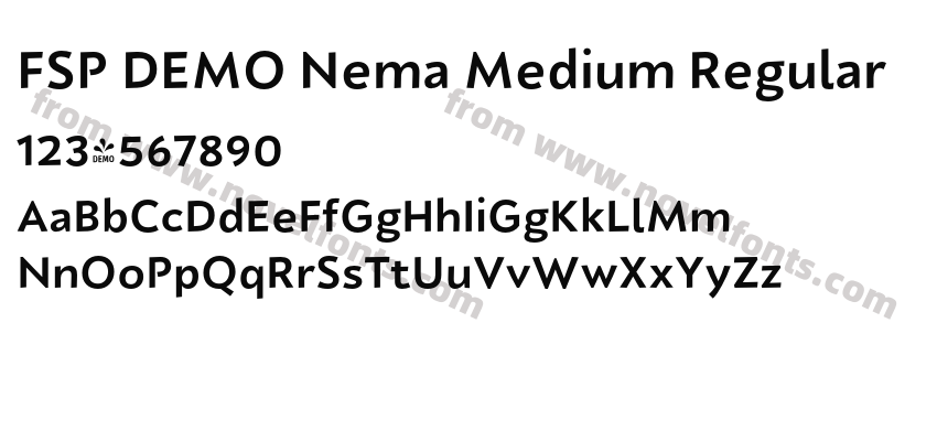 FSP DEMO Nema Medium RegularPreview