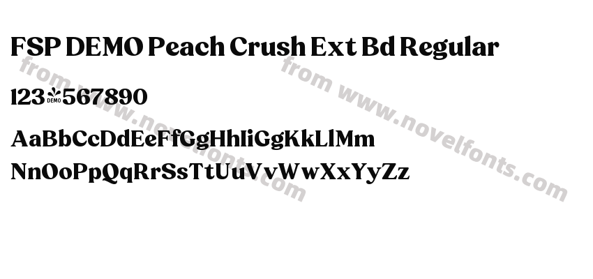 FSP DEMO Peach Crush Ext Bd RegularPreview