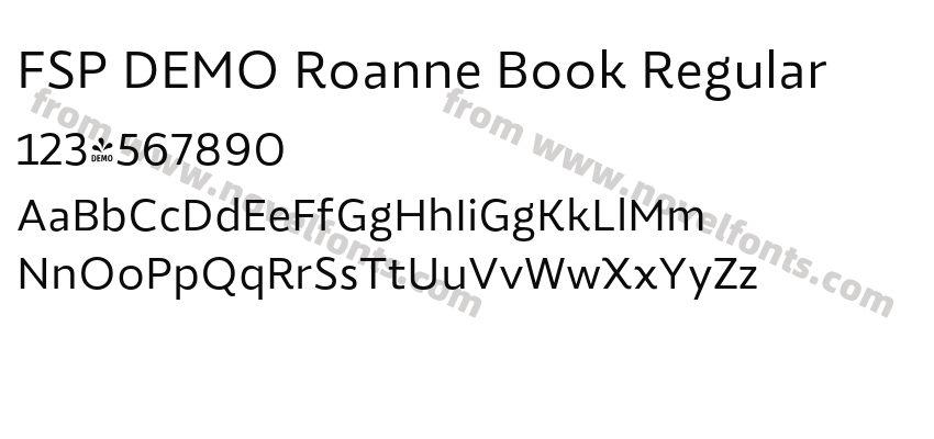 FSP DEMO Roanne Book RegularPreview