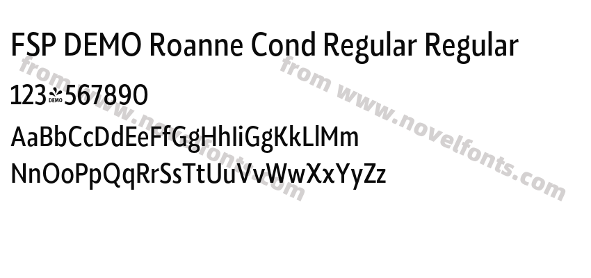 FSP DEMO Roanne Cond Regular RegularPreview