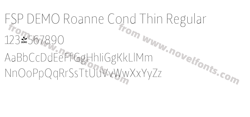 FSP DEMO Roanne Cond Thin RegularPreview