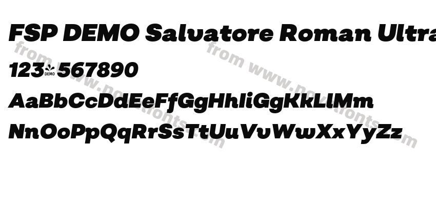 FSP DEMO Salvatore Roman Ultra Black It RegularPreview
